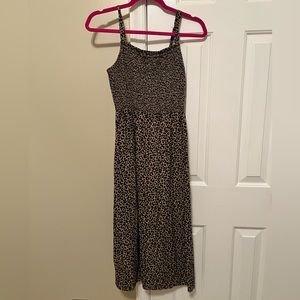 Old Navy Cheetah Print Midi Dress, Size S